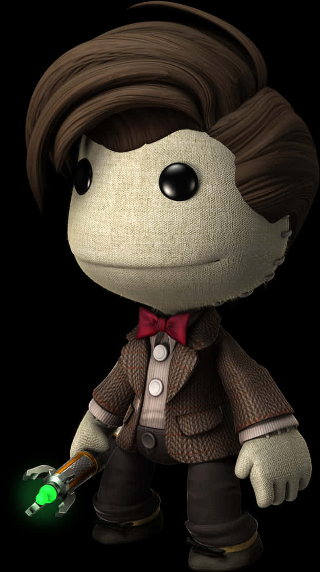 Sackboy Doctor With Sonic Screwdriver