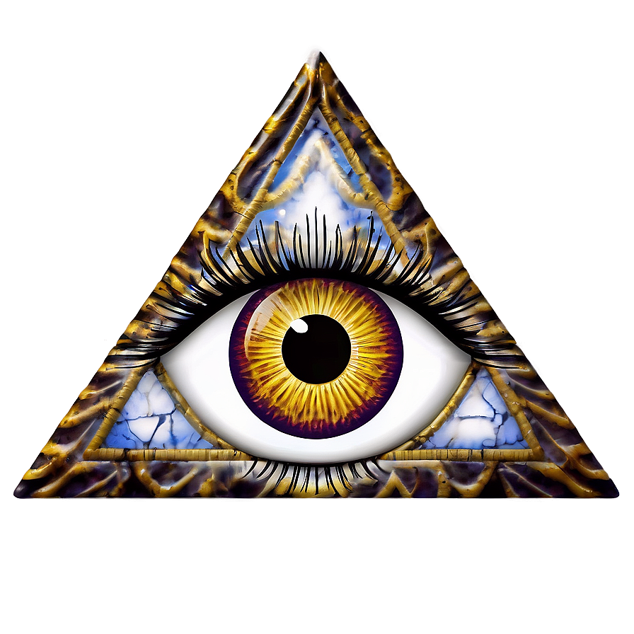 Sacred All Seeing Eye Illustration Png Tmr27