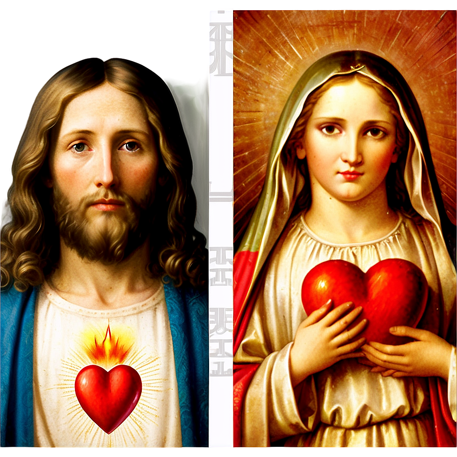 Sacred Heart Jesus Face Png 06292024