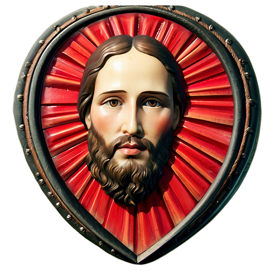 Sacred Heart Jesus Face Png 33