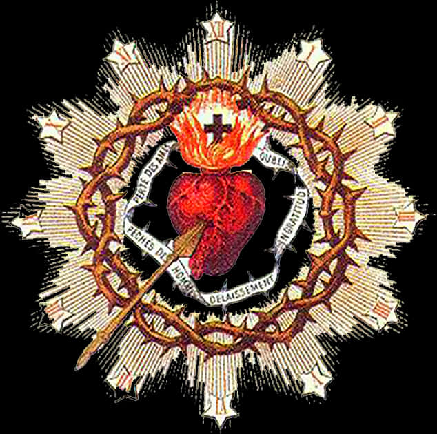 Sacred Heart Symbol Artwork