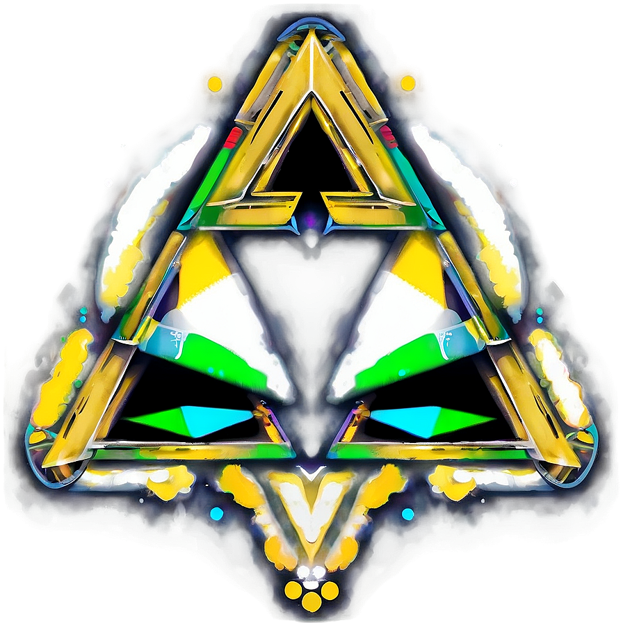 Sacred Triforce Illustration Png Xfb51