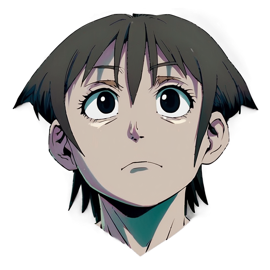 Sad Anime Face Png Obr46