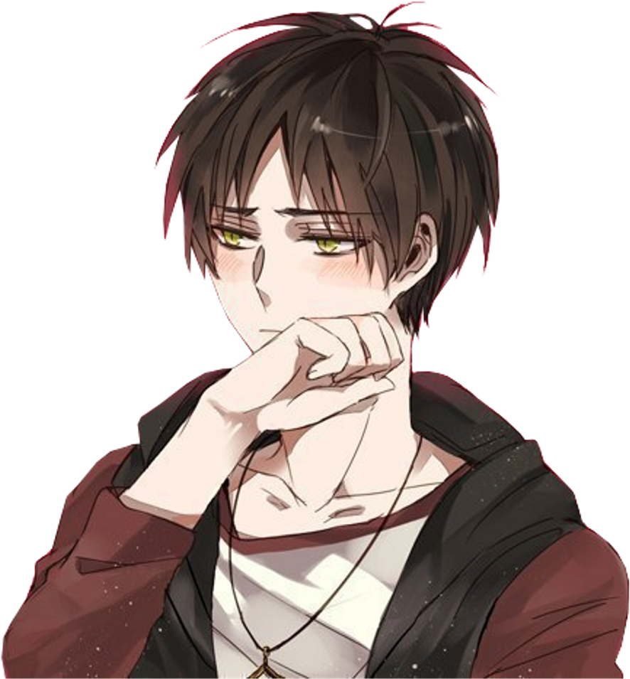 Sad Anime Face - Sad Boy Png Sticker, Transparent Png PNG with transparent background