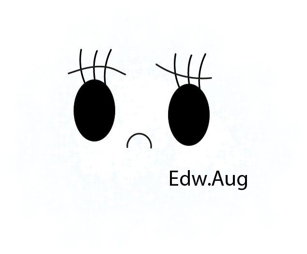 Sad_ Cartoon_ Cloud_ Vector PNG with transparent background