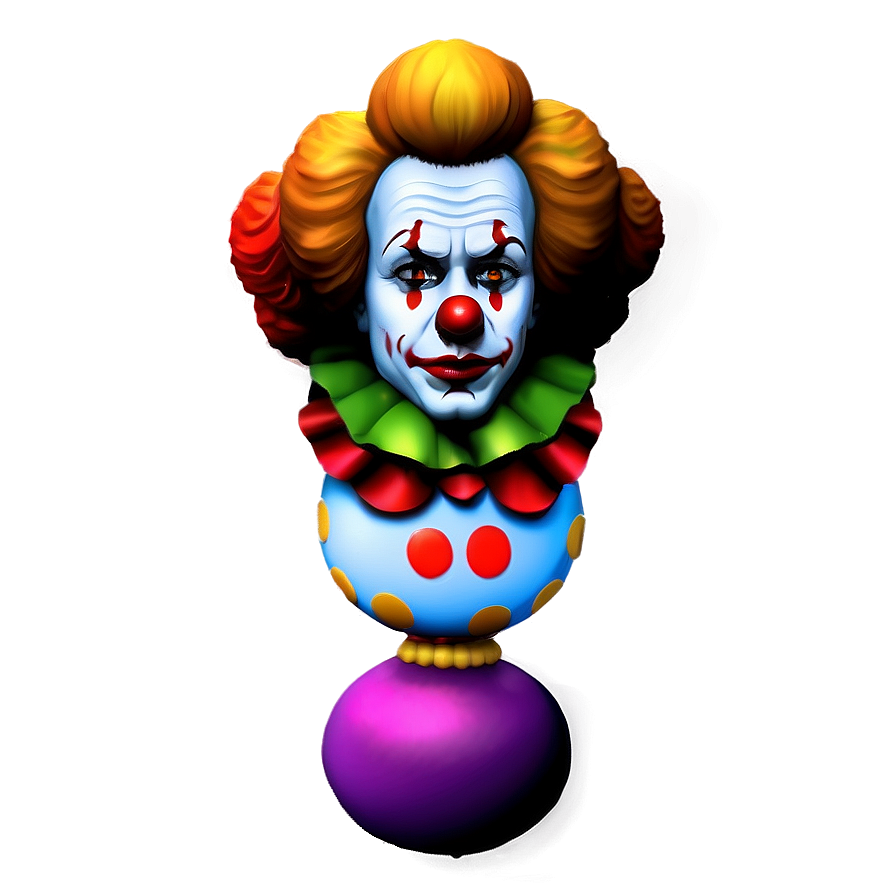 Sad Clown Emoji PNG 2 PNG with transparent background