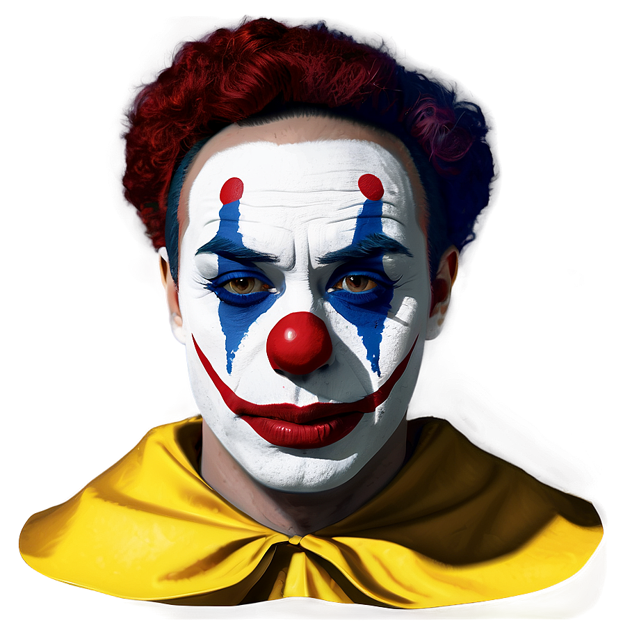 Sad Clown Portrait Png 49