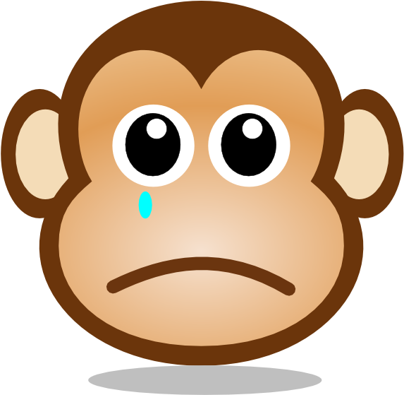 Sad Monkey Emoji