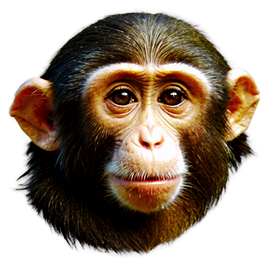 Sad Monkey Face Emotion Png Ssn