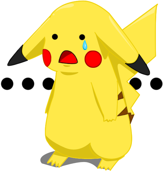 Sad Pikachu Crying