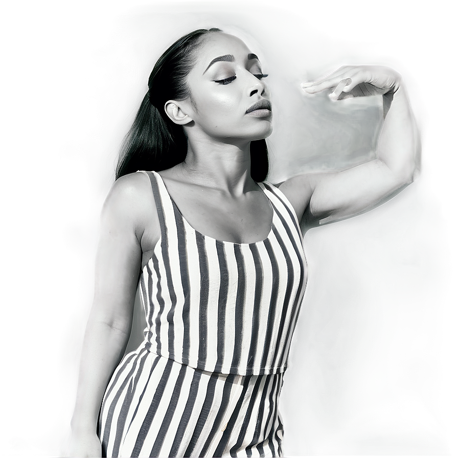 Sade In Black And White Png 06242024