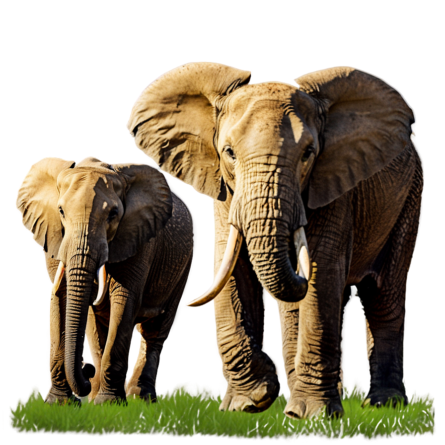 Safari Big Five Animals PNG 06122024 PNG with transparent background