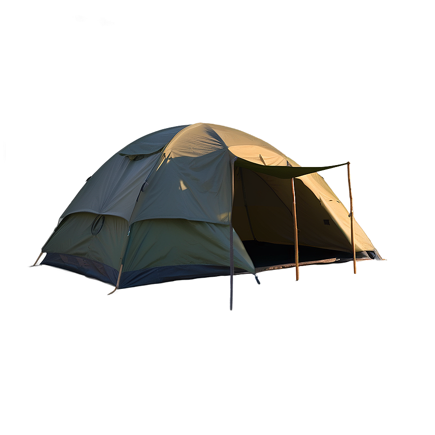 Safari Campsite Setting PNG gwe PNG with transparent background