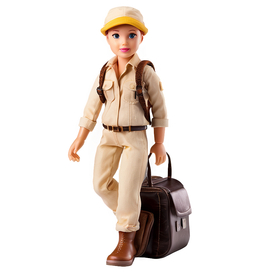 Safari Explorer Doll Png 06112024