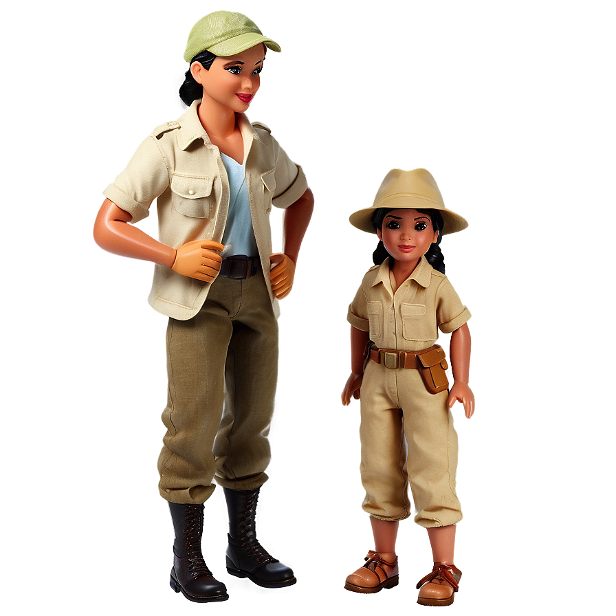 Safari Explorer Doll Png 06112024