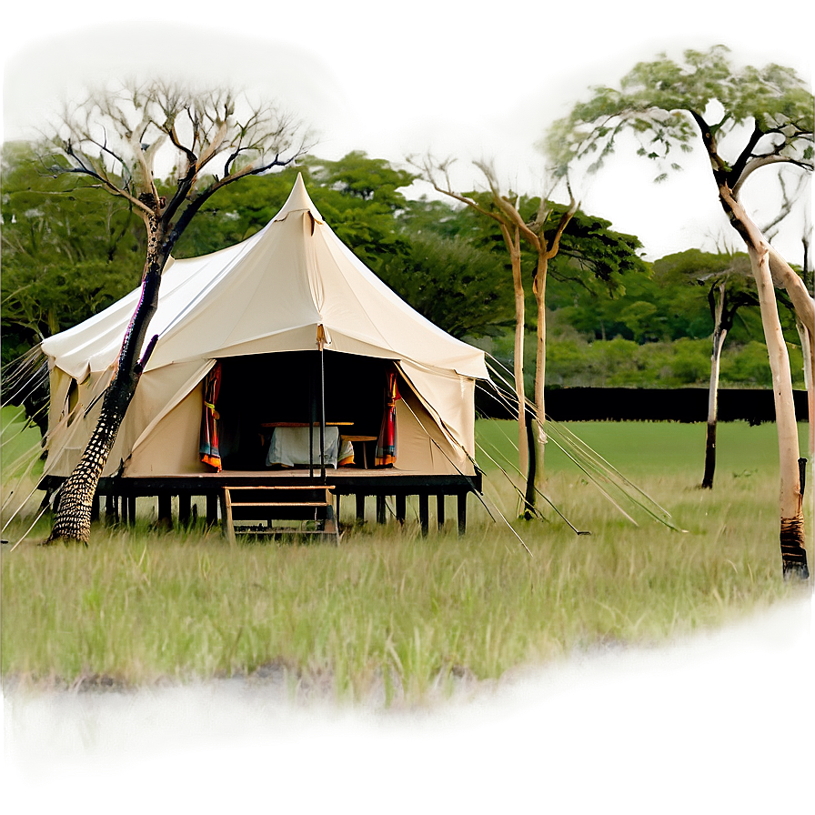 Safari Tent Camp PNG 94 PNG with transparent background