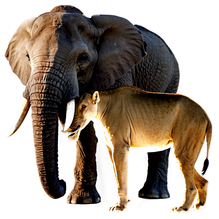 Safari Waterhole Animals PNG ksh57 PNG with transparent background