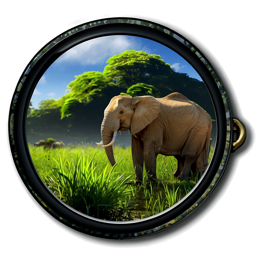Safari Wildlife Tracker PNG wmd PNG with transparent background