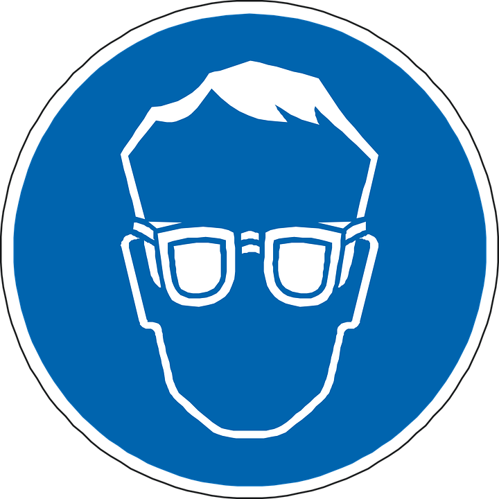 Collection Of Safety Goggles Clipart, HD Png Download PNG with transparent background