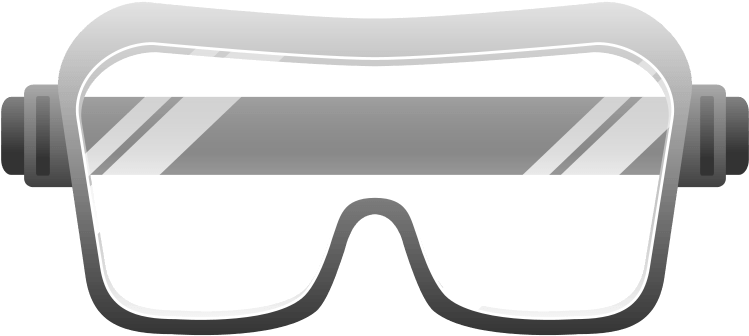 Goggles Safety Glasses Clip Art - Safety Goggles Clipart Png, Transparent Png PNG with transparent background