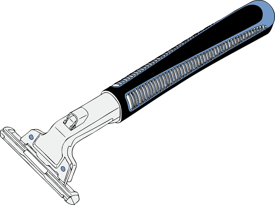 Safety Razor Vector Illustration