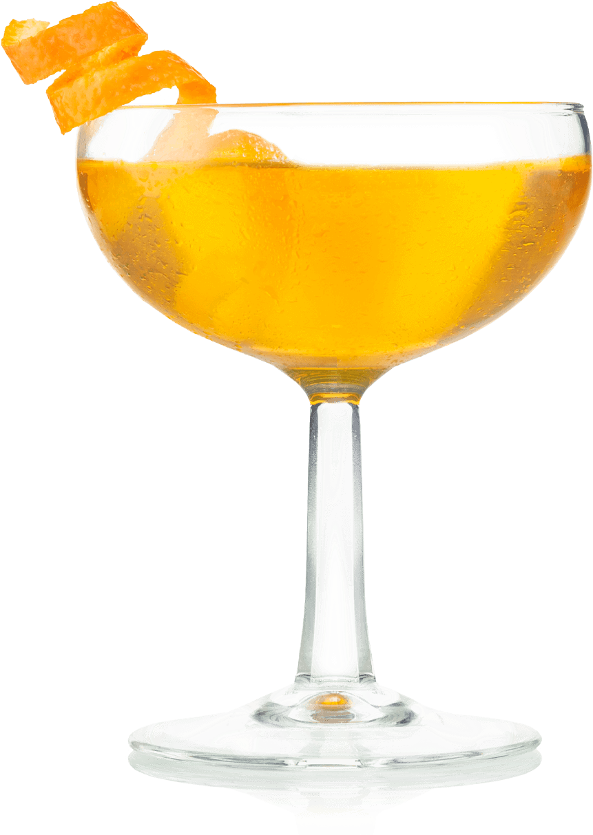 Saffron Infused Cocktail Glass