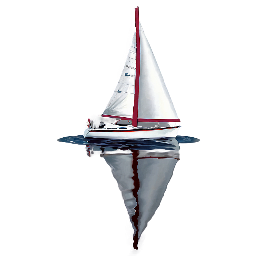 Sailboat Reflection Water Png 18