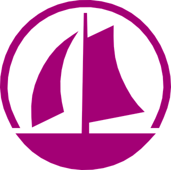 Sailboat Silhouette Icon PNG image with a transparent background, free high-resolution download