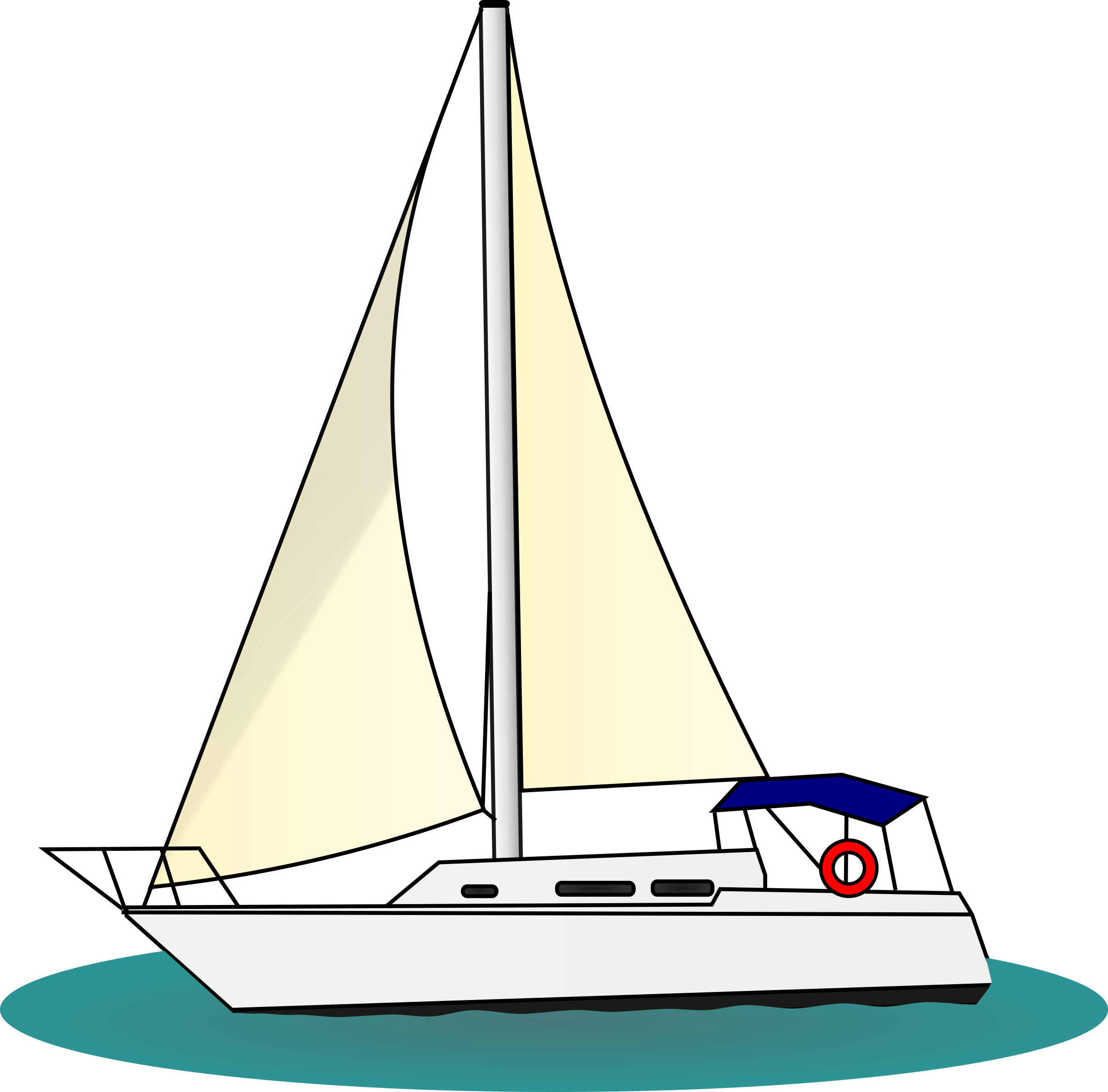 Sailing Yacht Sailboat Clip Art - Yacht Clipart Png, Transparent Png PNG with transparent background