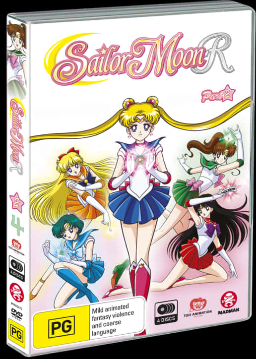 Sailor Moon R Part2 D V D Cover