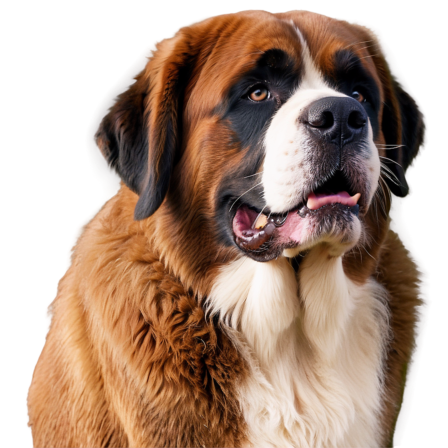 Saint Bernard Drool Face Png Mqk