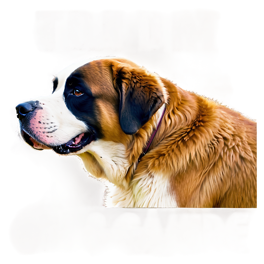 Saint Bernard On Guard Png Cor65