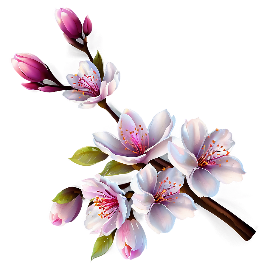 Sakura Flower Vector PNG 06202024 PNG image with a transparent background, free high-resolution download