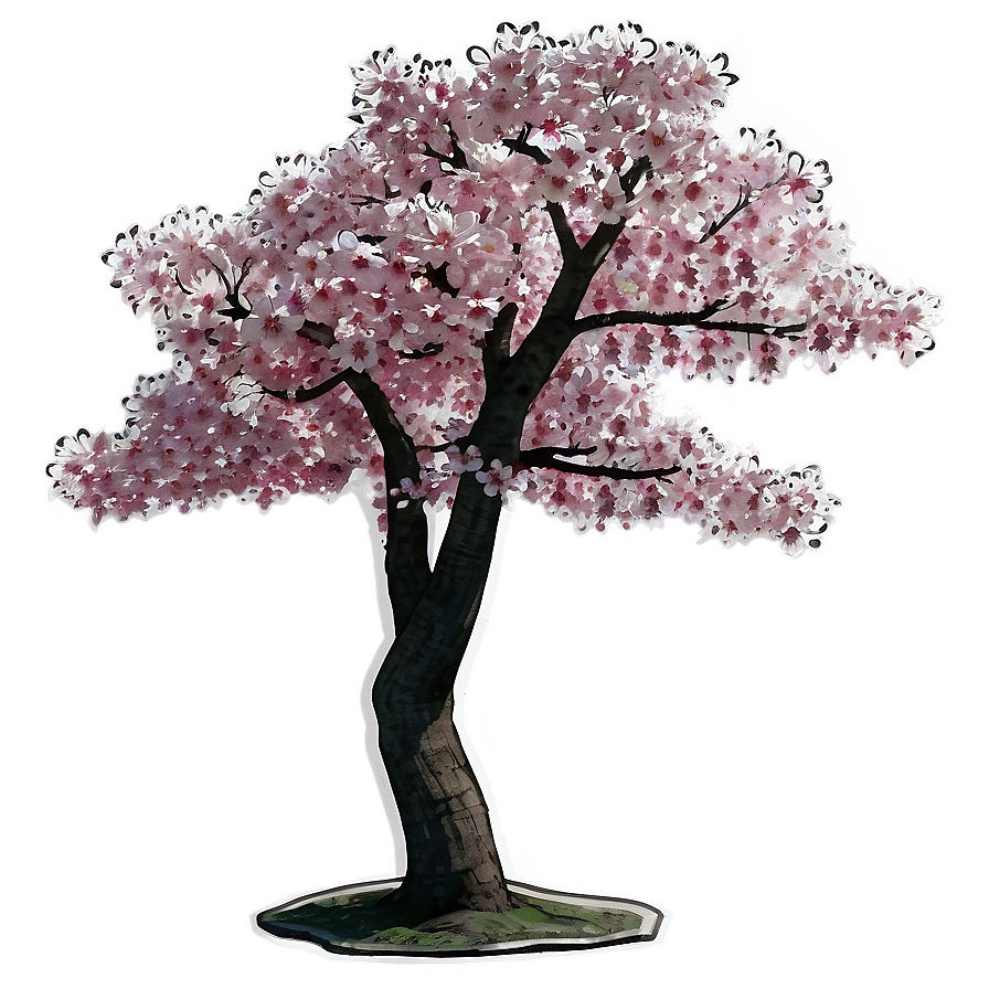 Sakura Tree PNG 68 PNG image with a transparent background, free high-resolution download
