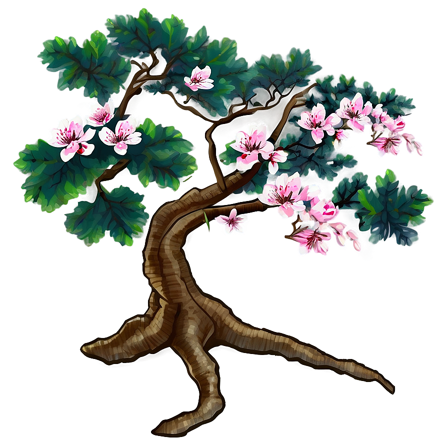 Sakura Tree PNG mca PNG image with a transparent background, free high-resolution download