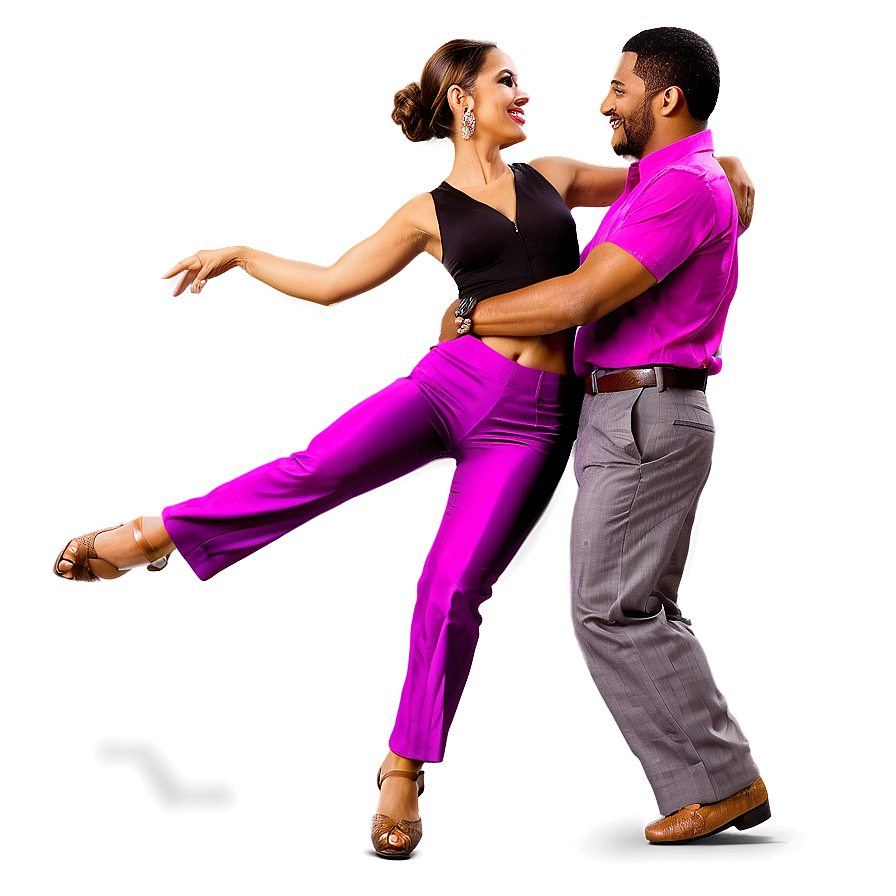 Salsa Dancing Pair PNG jvv17 PNG with transparent background