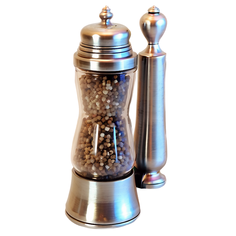 Salt and Pepper Grinder Set PNG afk99 PNG with transparent background