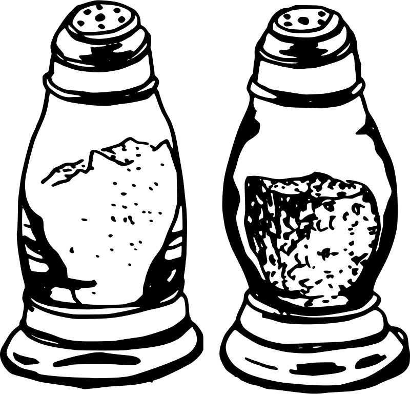 Salt Pepper - Salt And Pepper Black And White, HD Png Download PNG image with a transparent background, free high-resolution download