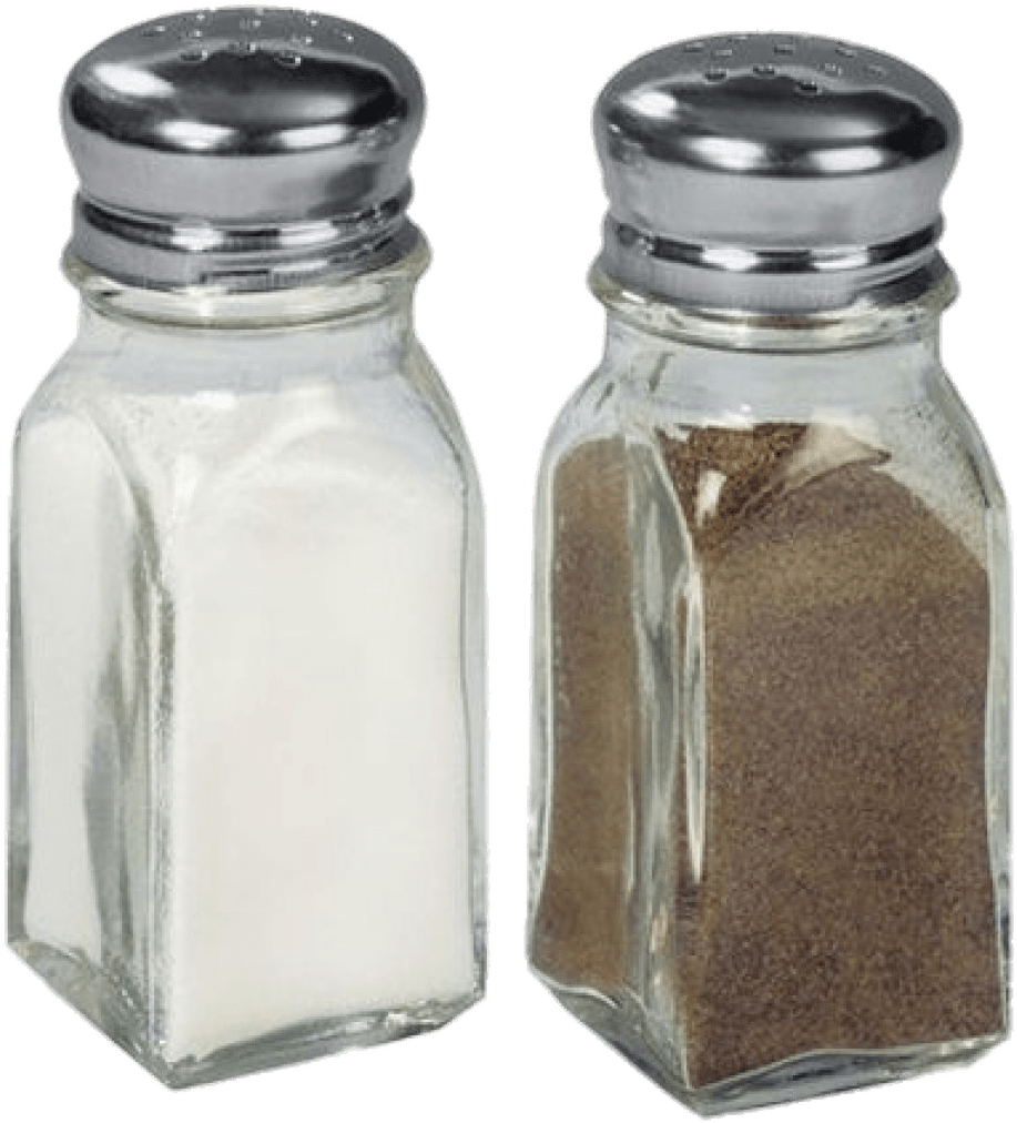 Full Salt And Pepper Dispenser Set - Salt And Pepper Transparent, HD Png Download PNG with transparent background