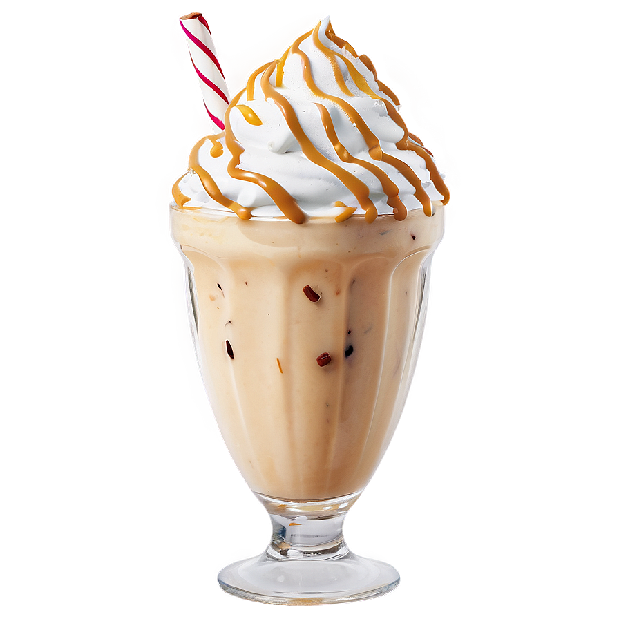 Salted Caramel Milkshake Png 4