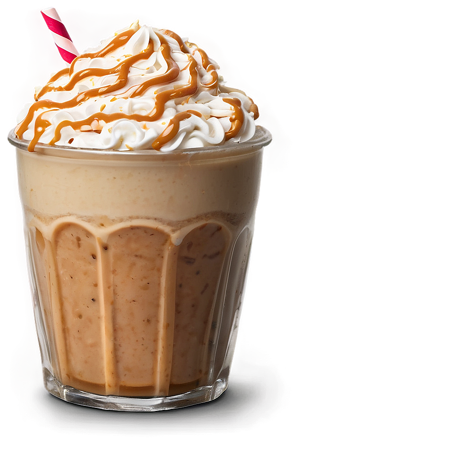 Salted Caramel Milkshake Png Usr