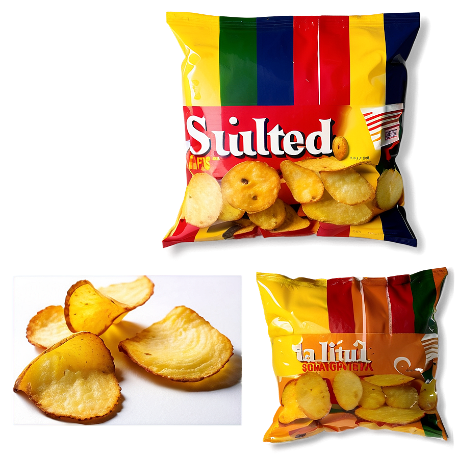 Salted Potato Chips Png Bgu96