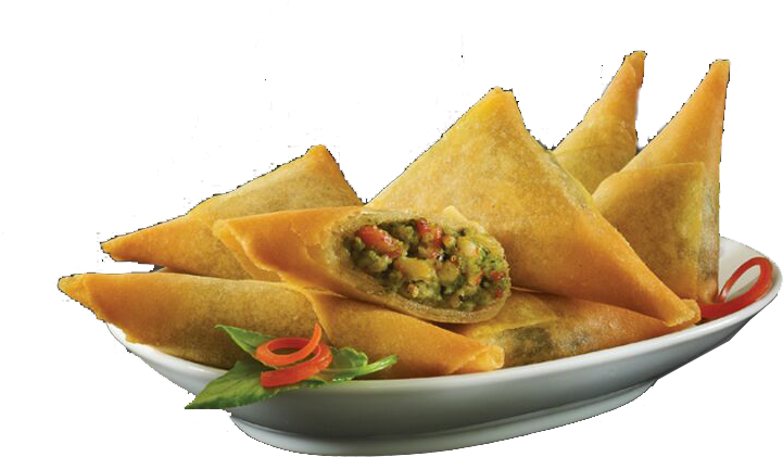 Samosason Plate Fried Snack