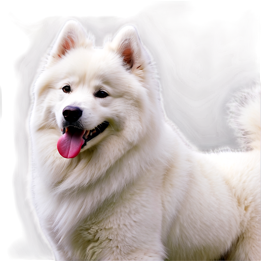 Samoyed Dog Profile Png Rqb