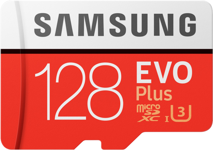 Samsung E V O Plus128 G B Micro S D Card