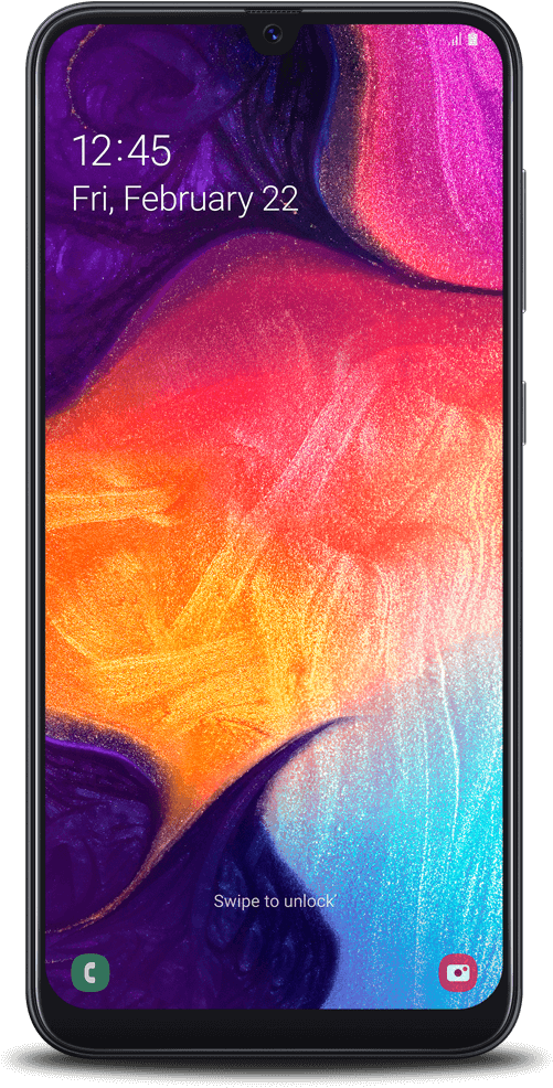 Samsung Galaxy Colorful Lock Screen