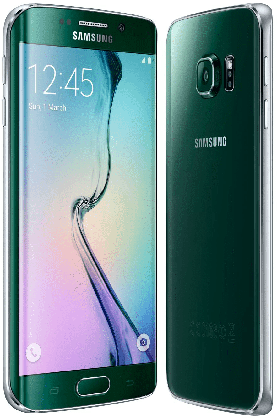 Samsung Galaxy S6 Edge Zöld, HD Png Download PNG with transparent background