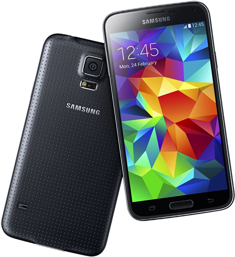 Samsung Galaxy S5 Smartphone Displayand Back Cover