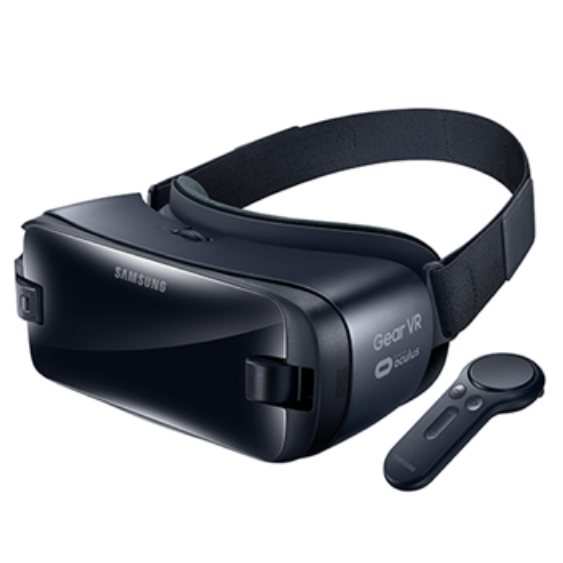 Samsung Gear Vr 2017 With Remote Controller, HD Png Download PNG image with a transparent background, free high-resolution download