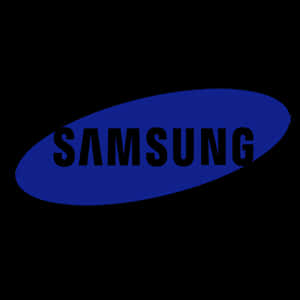 Samsung Logo Blue Ellipse